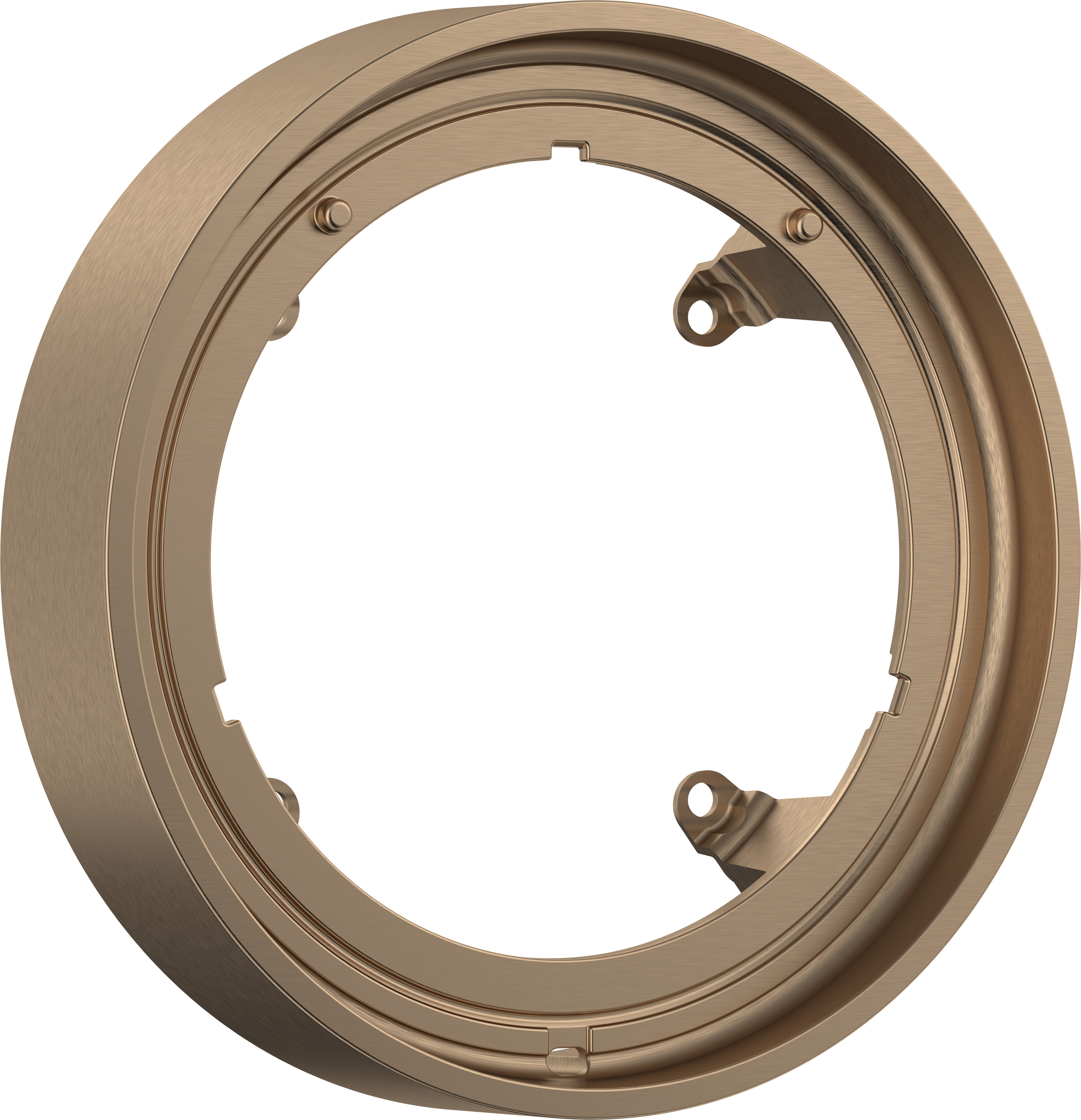 Hansgrohe ShowerSelect Comfort S rozeta przedłużająca brąz szczotkowany 13624140