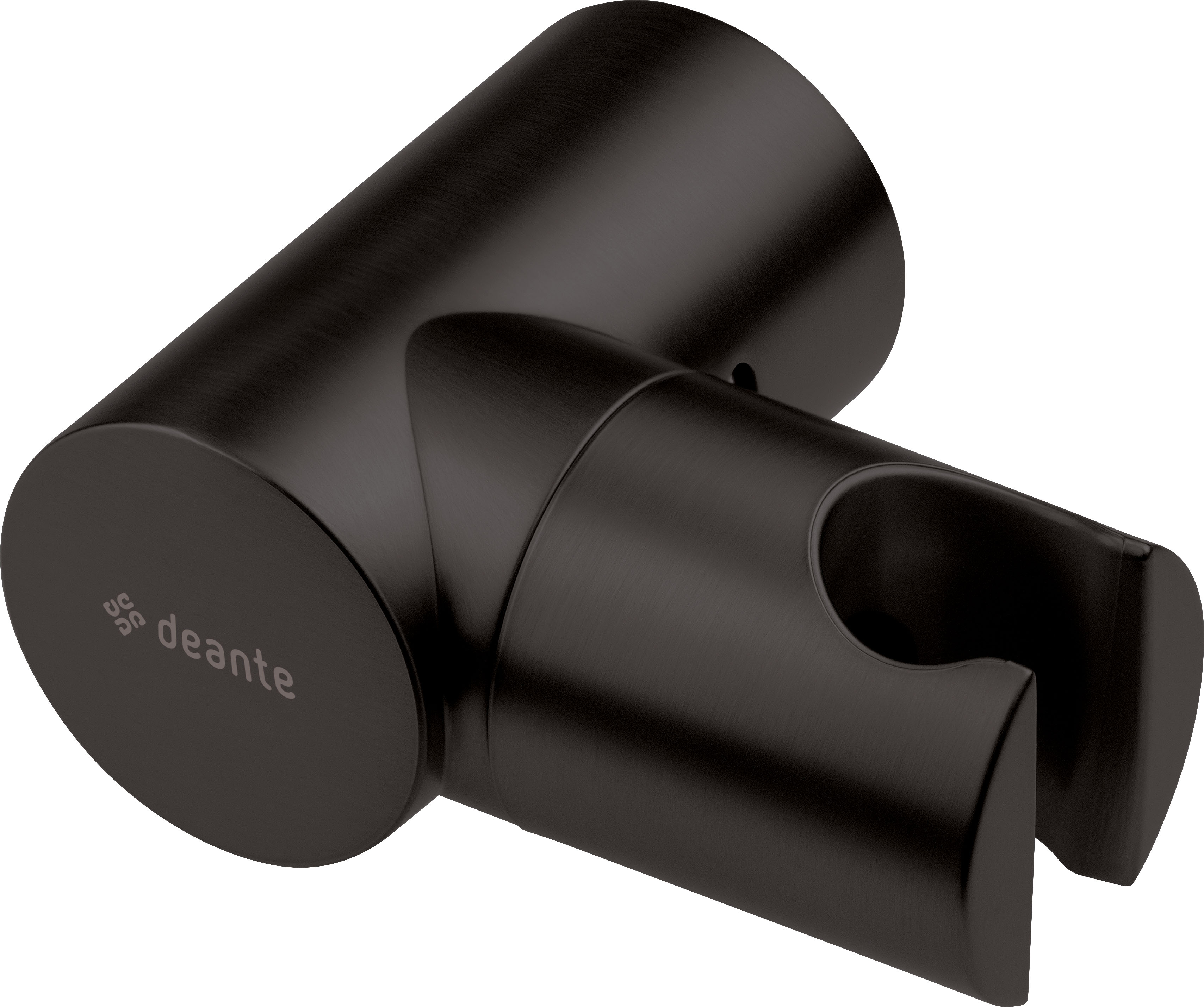Deante Round uchwyt prysznicowy czarny mat ANON21U - Wysyłka w 24h