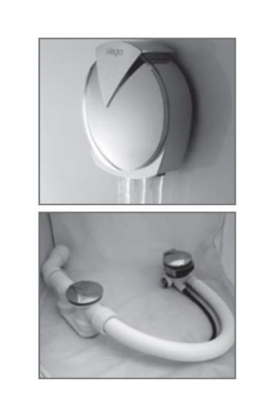 Riho syfon wannowy z napełnianiem chrom 208875