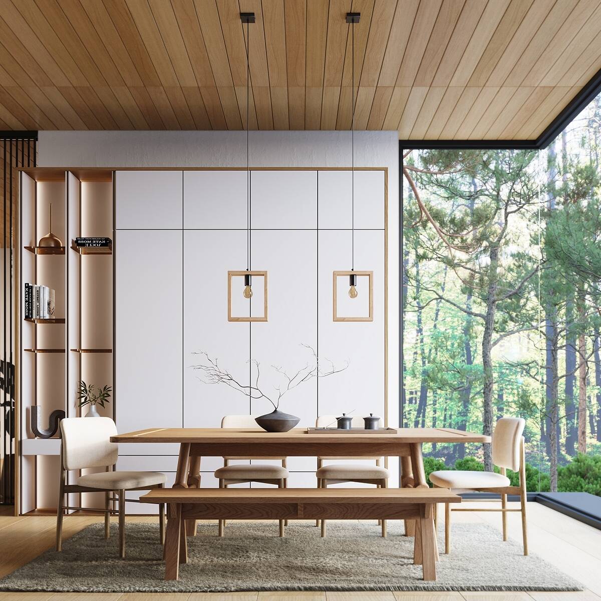 Sollux Lighting Aries lampa wisząca 1x15 W drewno SL.1310