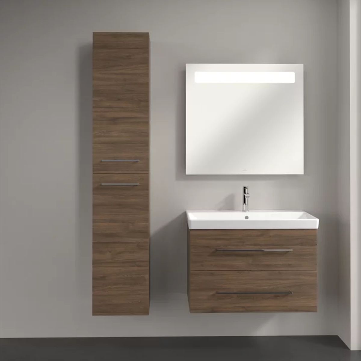 Villeroy & Boch Avento szafka boczna 176 cm słupek lewy Arizona Oak A89400VH