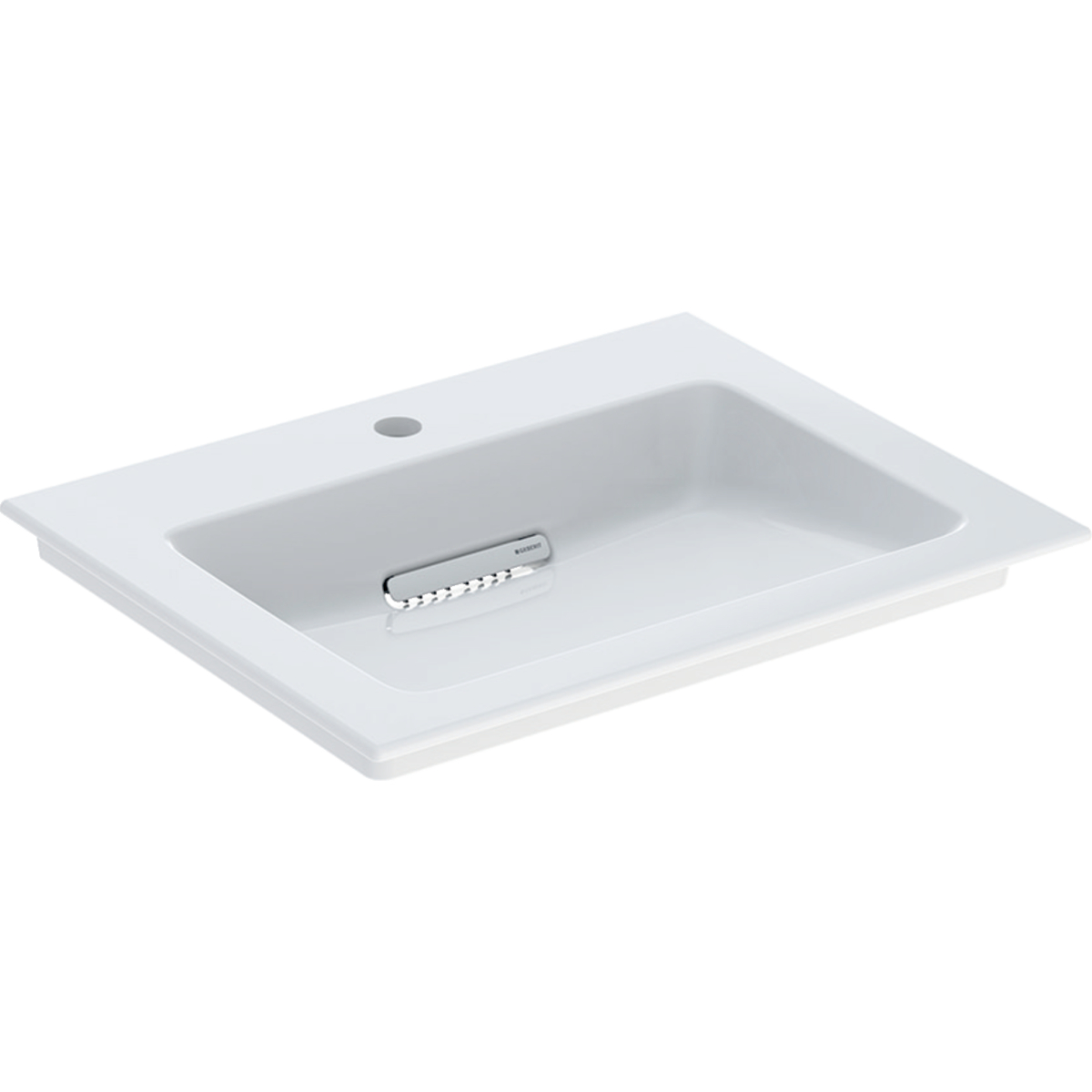 Geberit One umywalka 60x48 cm prostokątna meblowa biała 505.002.00.1