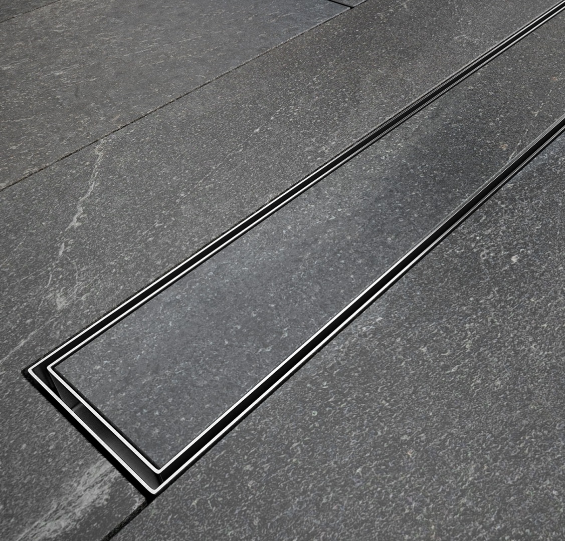 Besco Virgo Basic odpływ prysznicowy 60 cm chrom szczotkowany OL-60-VB