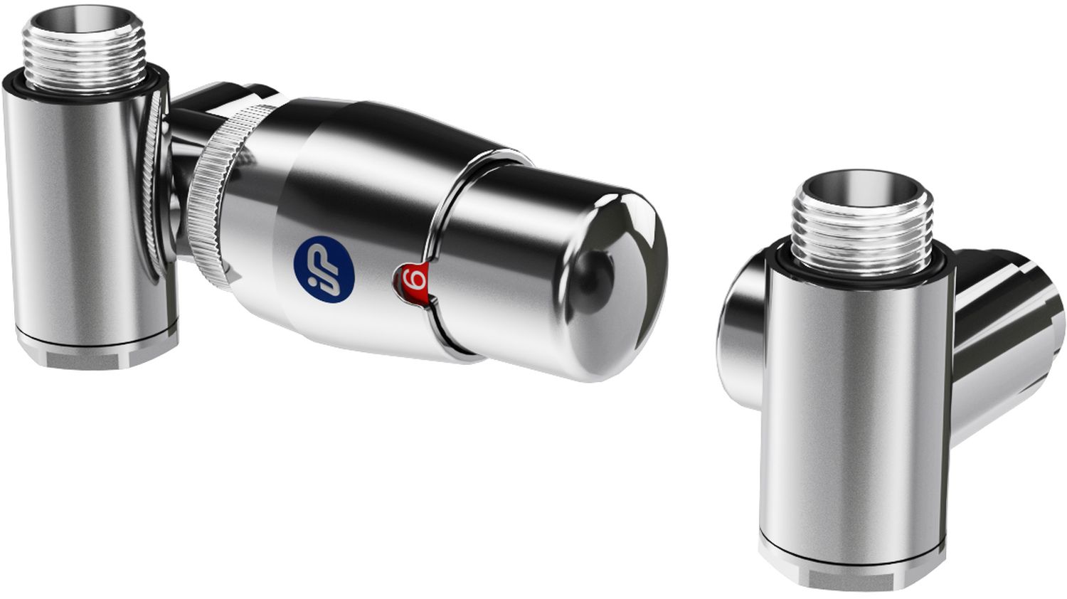 Instal Projekt Z16 zestaw termostatyczny z trójnikiem lewy chrom 605100004VTC01