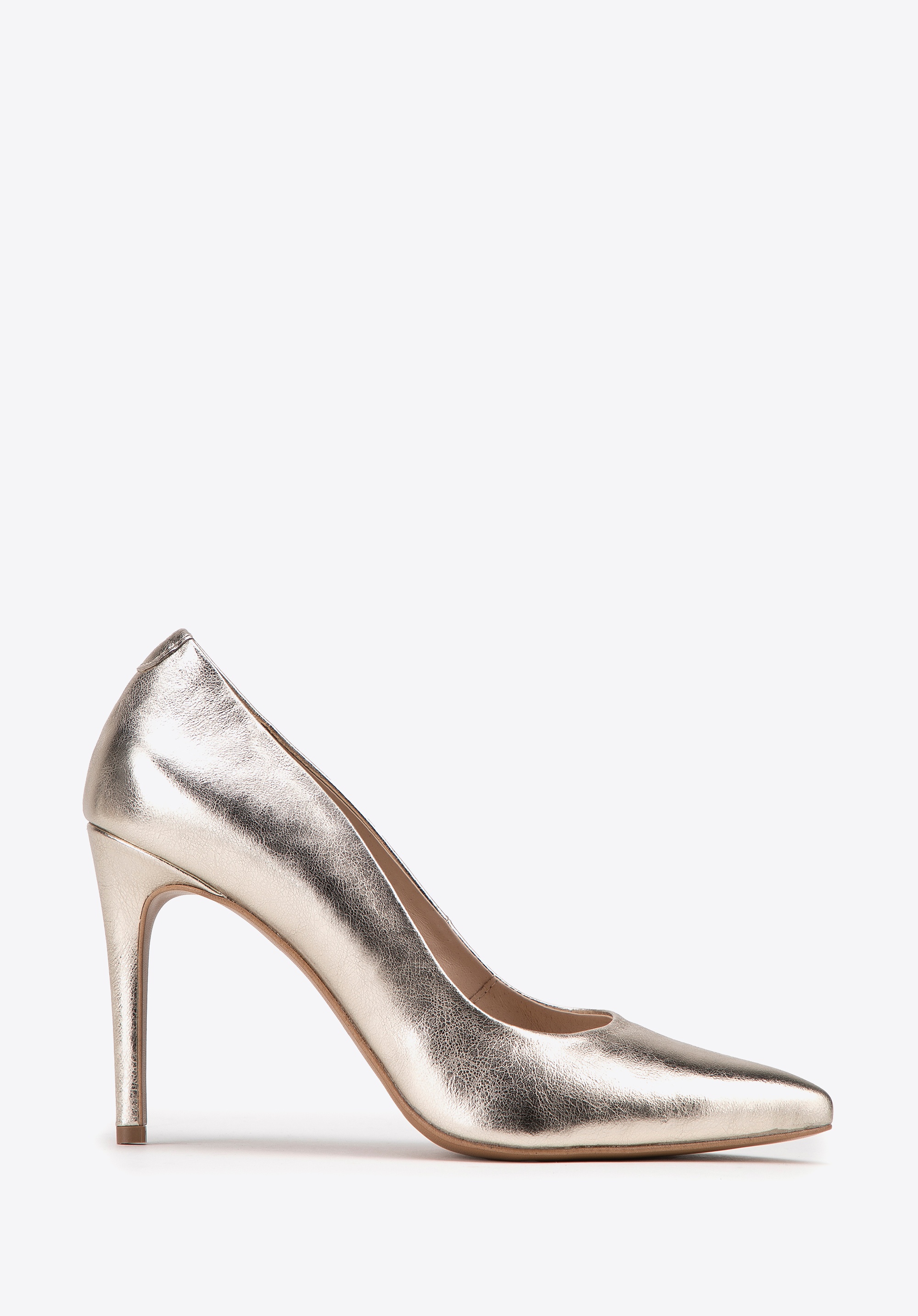 Szpilki ze skóry klasyczne