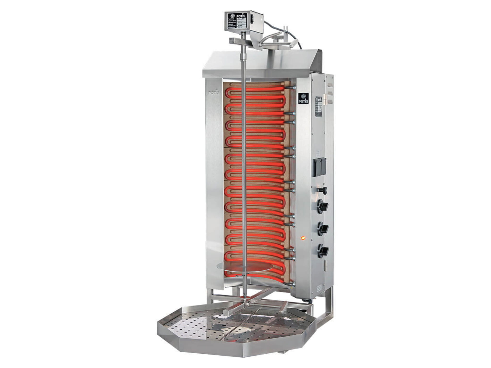 Elektryczny opiekacz do kebaba 9kW Potis