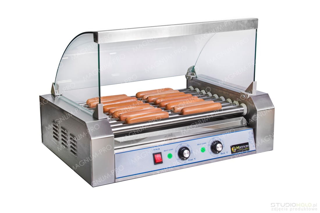 Rolkowy podgrzewacz do parówek - 9 rolek