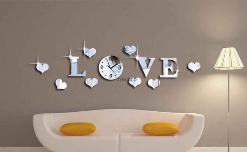 Zegar ścienny LOVE