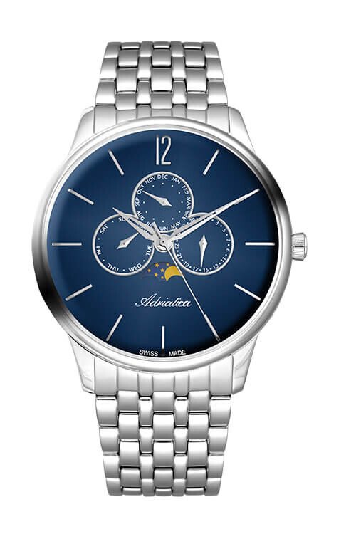Zegarek męski Adriatica Moonphase A8269.5155QF
