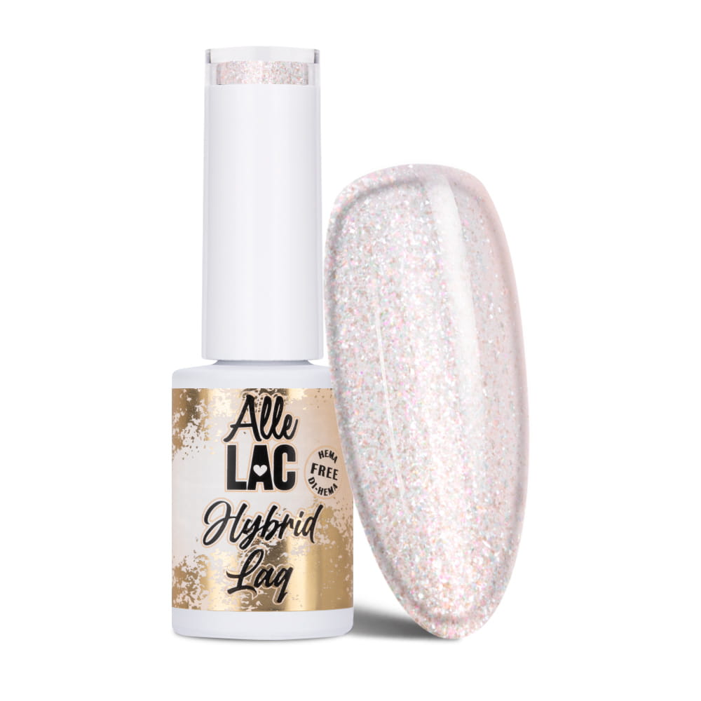 Lakier hybrydowy LED/UV Gel Polish AlleLac Wedding Nr 143 HEMA/Di-HEMA Free 5g