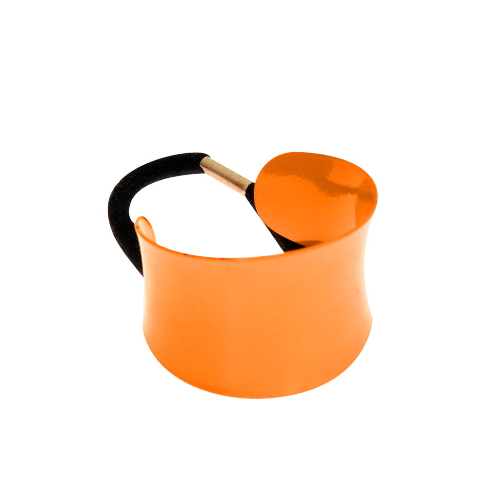 Gumka do spinania włosów pomarańczowa