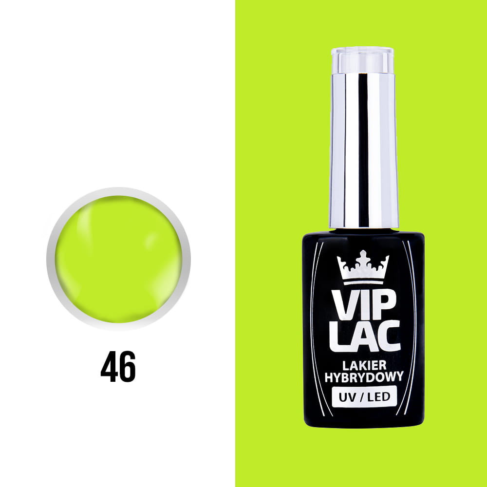 Lakier hybrydowy LED/UV Gel Polish VipLac Neonmind Nr 46 5 g