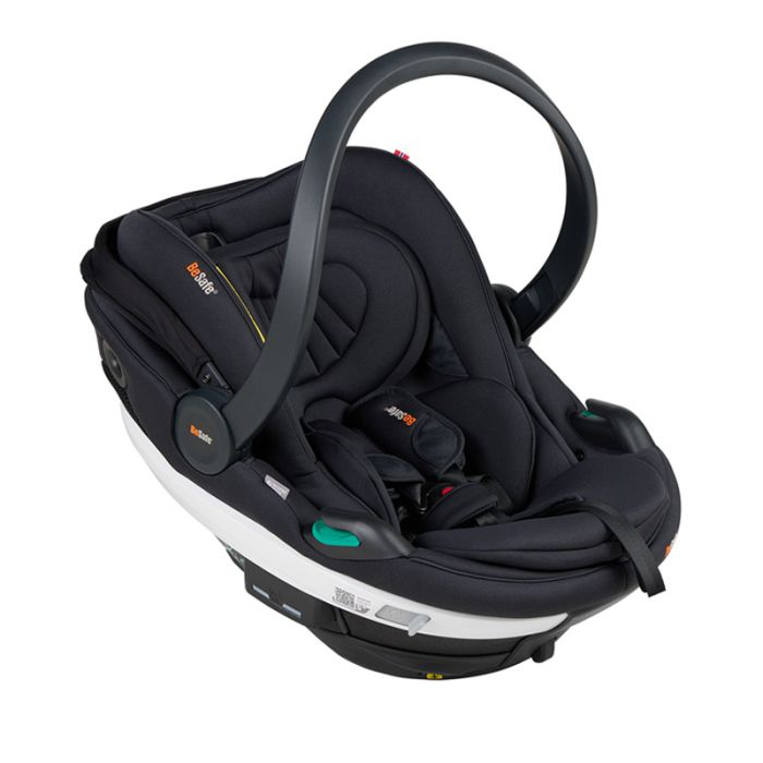 BeSafe Go Beyond fotelik samochodowy od 40-87 cm - 0- 13 kg - 0-1.5 roku-Black Soft Breeze