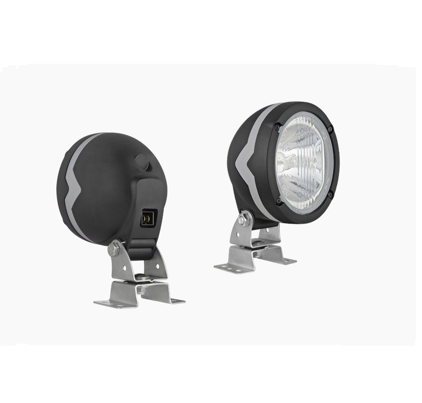 Halogenowa lampa robocza z złączem AMP Faston z żarówką 12V LOR4.39021 Wesem