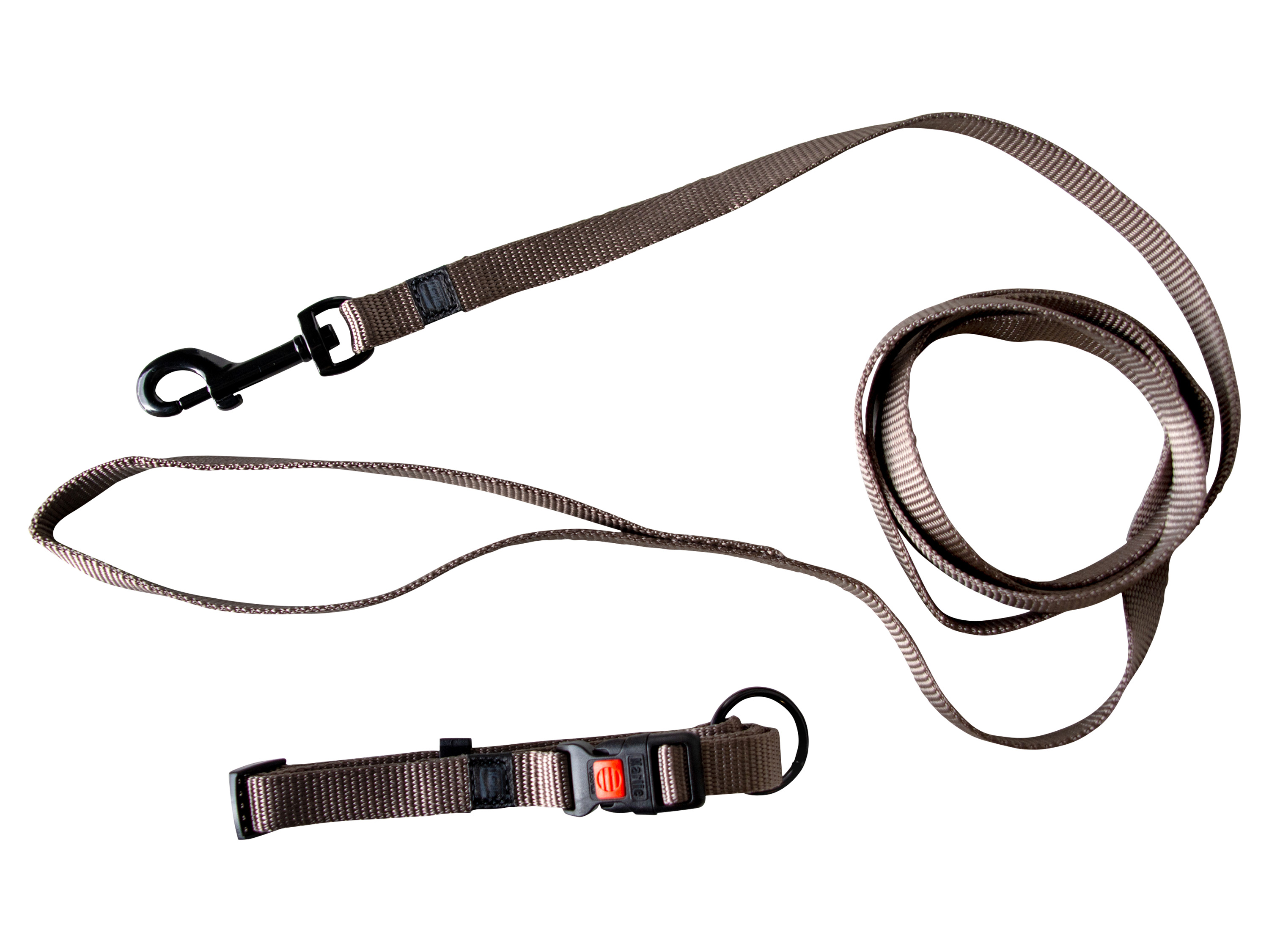 Karlie Obroża ze smyczą Szary