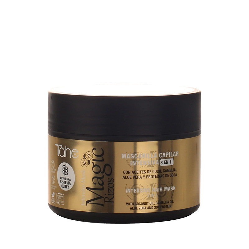 Tahe Magic Rizos Intensive Mask - Intensywna maska do włosów kręconych 3 w 1 300 ml