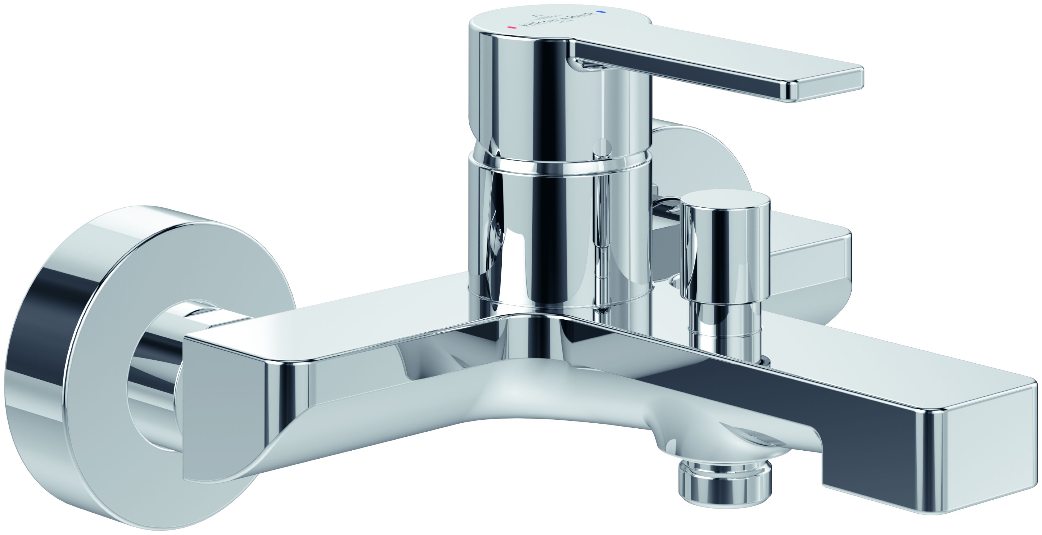 Darmowa Dostawa - Bateria wannowo-prysznicowa ścienna chrom Villeroy & Boch Architectura TVT10300200061