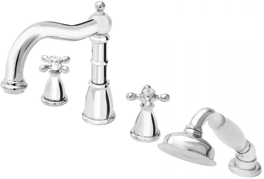 Darmowa Dostawa - Bateria wannowo-prysznicowa nawannowa chrom FDesign Lacrima FD1LRA11A11