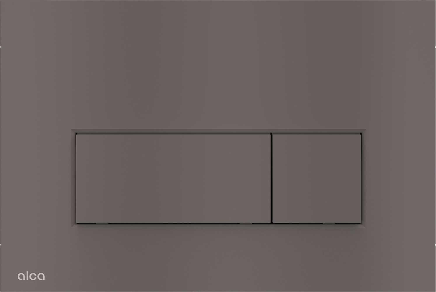 Darmowa Dostawa - Przycisk spłukujący do wc czarny-stal Alca Thin M57GMM