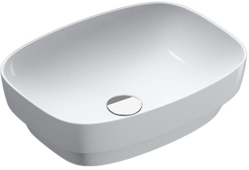 Darmowa Dostawa - Umywalka 50x38 cm owalna wpuszczana biała Catalano Green 0624500001