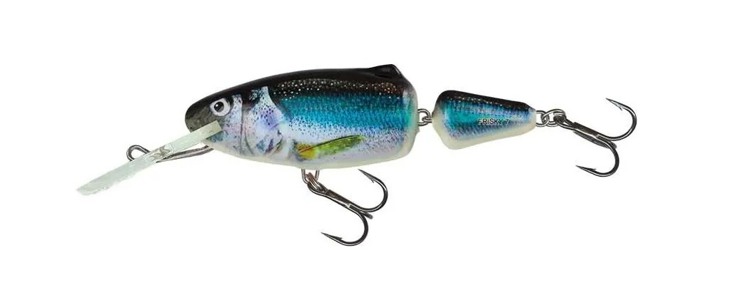 Salmo Wobler Frisky Pływający 7cm DR Holo Smelt