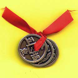 49. Chińskie monetki szczęścia