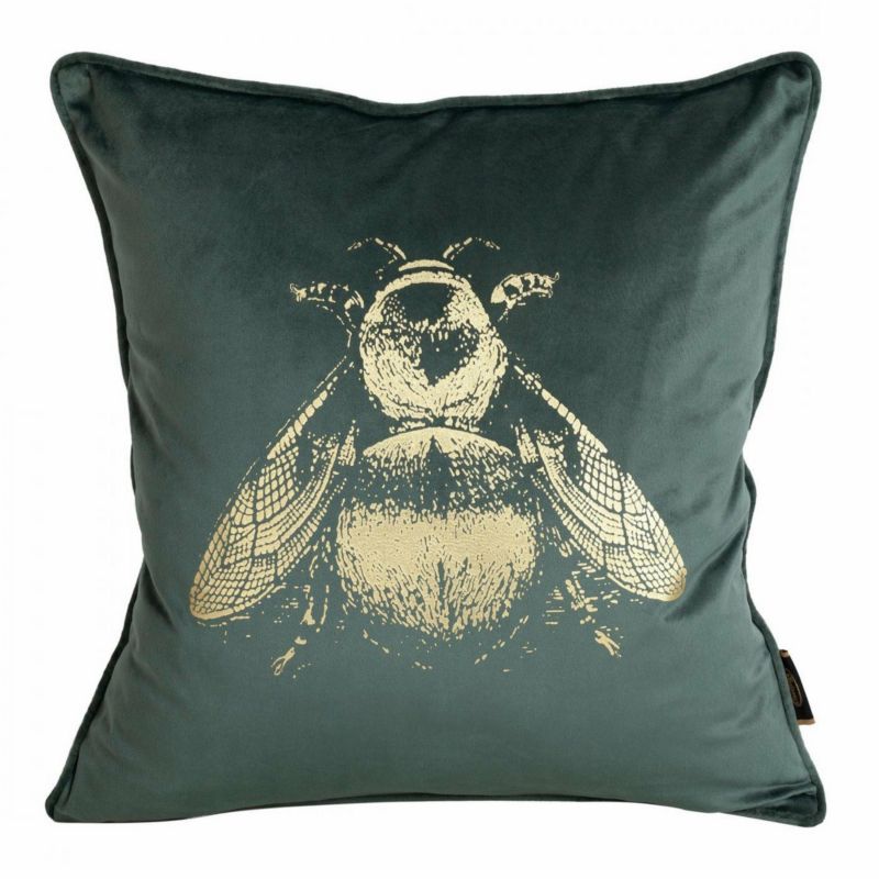 Poszewka Blink Eurofirany dekoracyjna na poduszkę 45x45 cm Miętowa 1 szt.