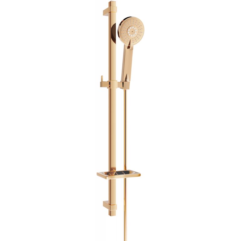 Zestaw prysznicowy suwany Mexen DQ różowe złoto 785404581-60 1 szt.