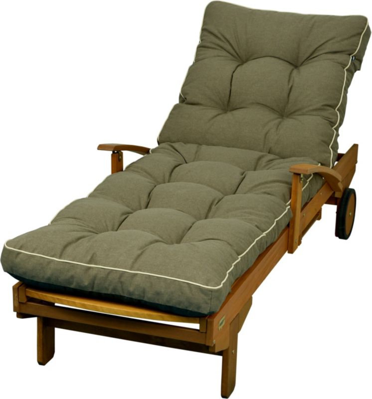 Poduszka na leżankę ogrodową leżak AMPO brązowy turia 1 szt.