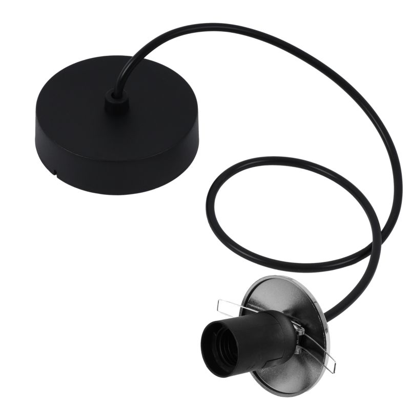 Linka zawiesie do lampy Light Home LH 1x E27 czarny/chrom1szt.