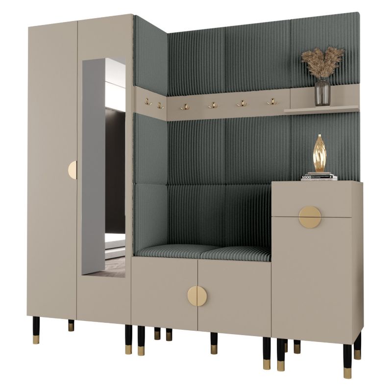 Garderoba do przedpokoju Abiks PALERMO 13 kaszmir+poso60 1szt.