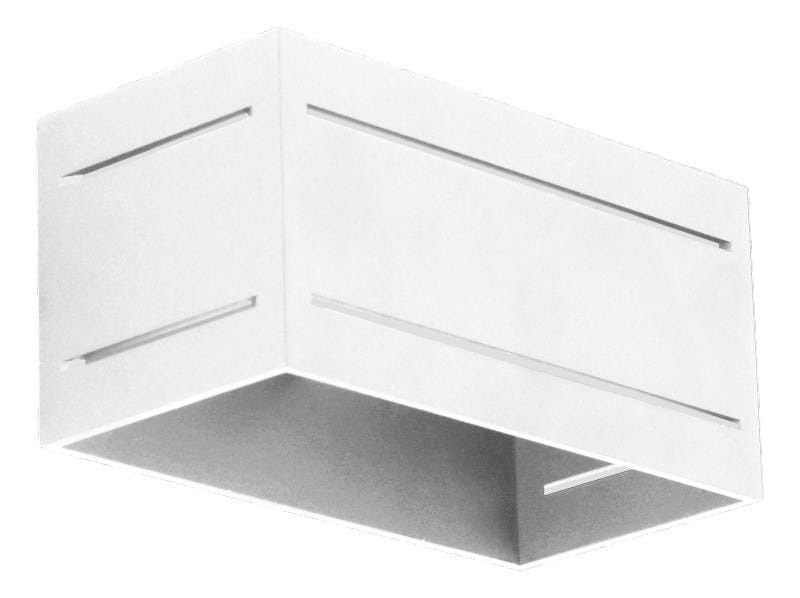 Kinkiet ścienny Lampex Quado biały 1 x G9 x 40W IP20 wym: 10 x 20 x 20 cm - 1 szt.