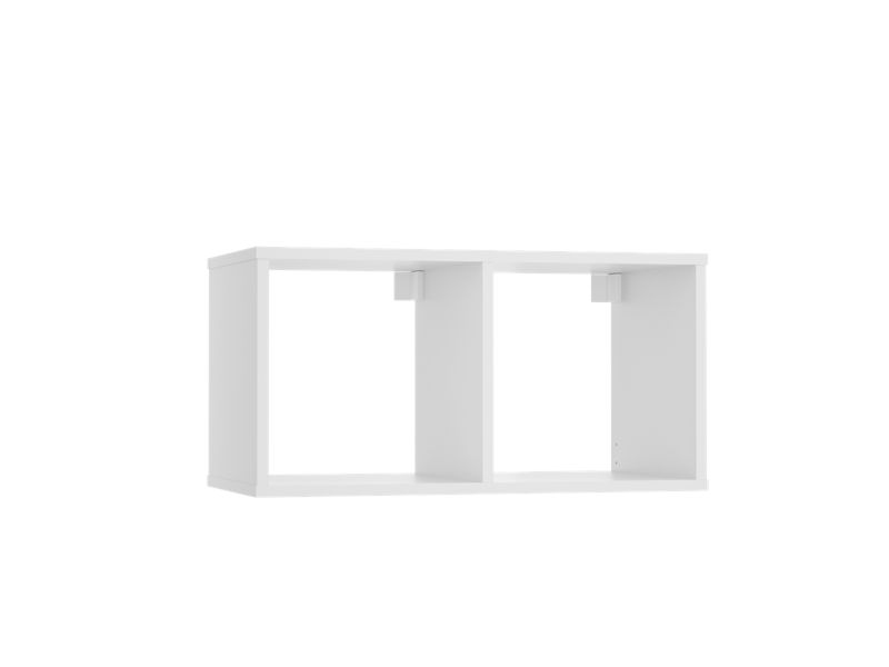 Regał modułowy Kobi MODUS biały 2x1 szt.
