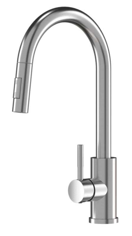 Bateria Kuchenna Z Wyciąganą Wylewką Granitan Loseto Inox 1 szt.