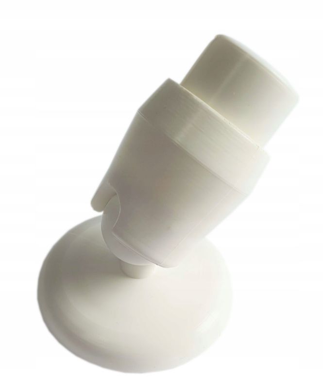 Adapter drążka prysznicowego Estiva Biały średnica 27 mm biały 1 szt.