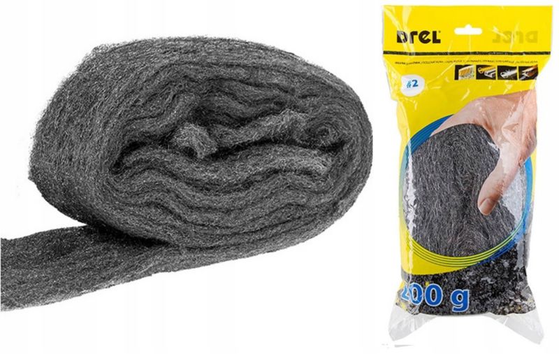 Wełna FEINZ Stalowa Grad. 2 Wata Polerowania Szlifowania 1 szt.