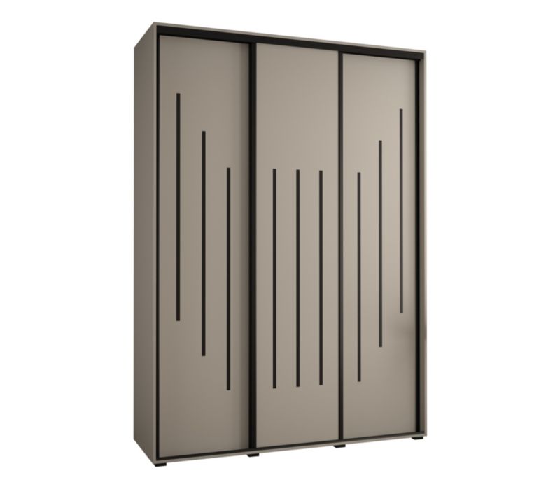 Szafa przesuwna Abiks 45 wysoka Dakota 8 170 kaszmir+kaszmir+czarn 1 szt