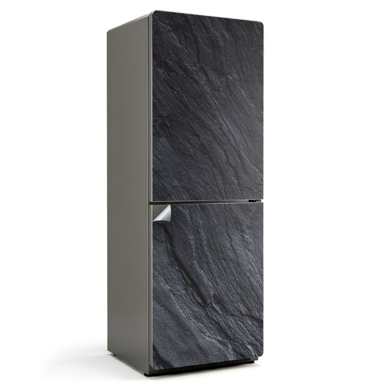 Ozdobna naklejka na lodówkę Wallfluent 70x190 cm Tekstura kamienia naturalnego 1 szt.