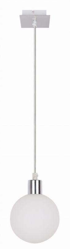 Lampa sufitowa Candellux Oden chromowana-biała wym: 90 x 12 x 12 cm 1xG9 x 40W 1 szt.