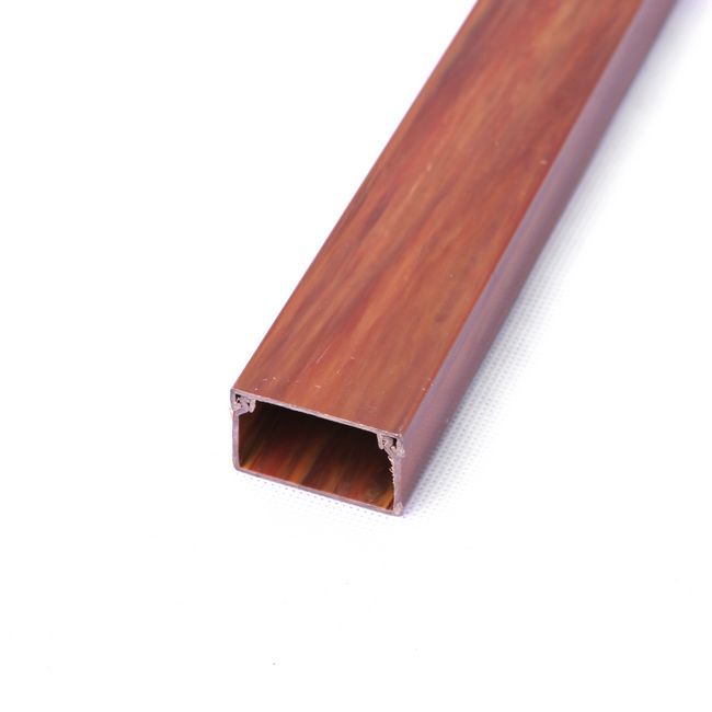 Kanał elektroinstalacyjny AKS Zielonka MKE 25/40 drewno ciemne 2 m