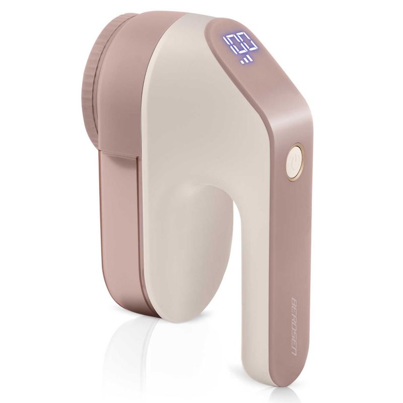 Golarka do ubrań Berdsen BD-391 z wyświetlaczem beżowa do swetrów tapicerek 1szt.