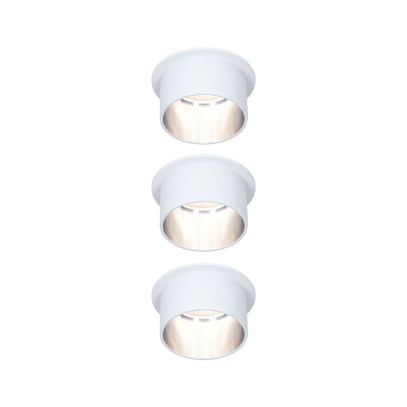 Lampa sufitowa Paulmann Gil 3x6W LED biały mat IP44 ściemnialna 1 szt.