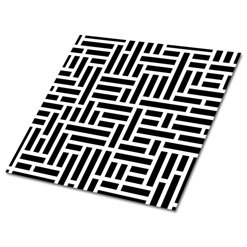 Kafelki samoprzylepne Tulup 30x30 cm Abstrakcja geometryczna. 9 szt. IV