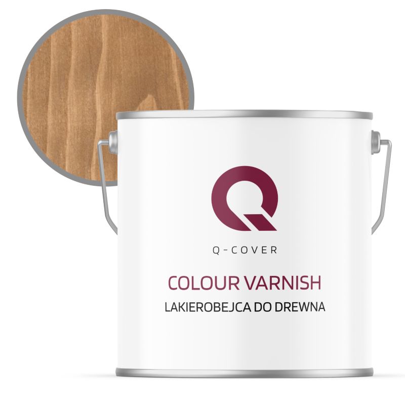 Lakierobejca do Drewna 3w1 Q-Cover Irchowy beż RAL1011 Satyna 5L