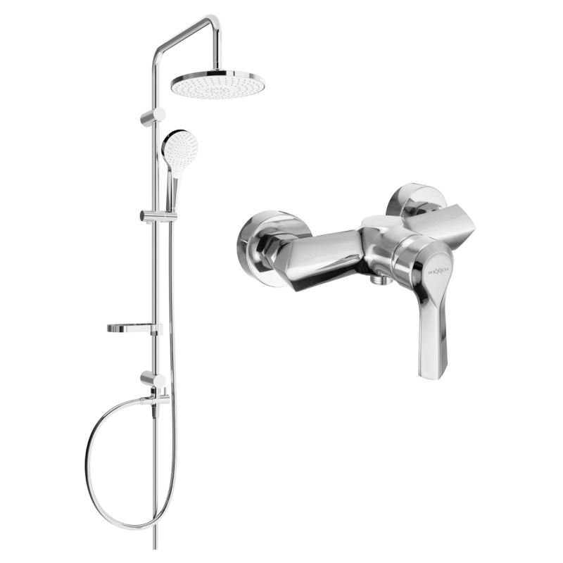 Zestaw prysznicowy Mexen Sabre chrom 72140205-00 1 szt.