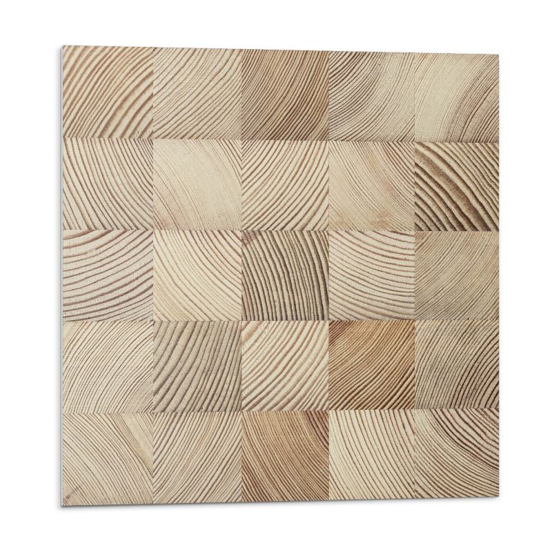 Kafelki samoprzylepne Wallfluent 30x30 cm Odcienie drewna w aranżacji 9 szt.