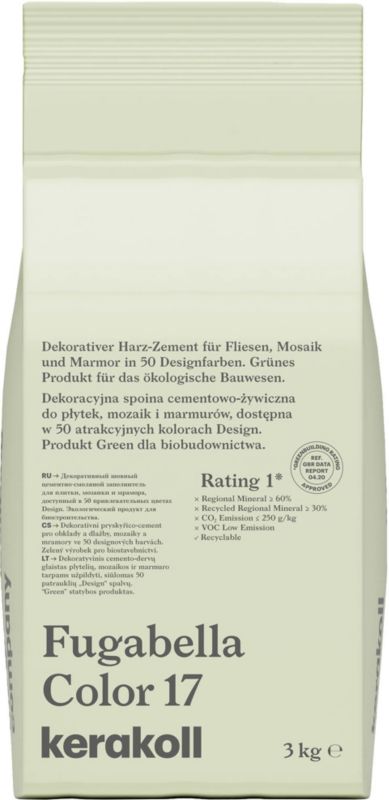 Fuga Kerakoll Fugabella Color 17 3 kg