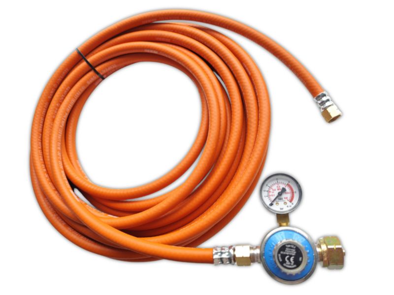 Przewód do palnika dekarskiego z manometrem GAZ-BUT 3 metry - 1 szt
