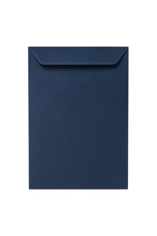 Koperty Ozdobne Neopak C4 HK Perłowe Granatowe 120g- Koperty Perłowe 50 szt.