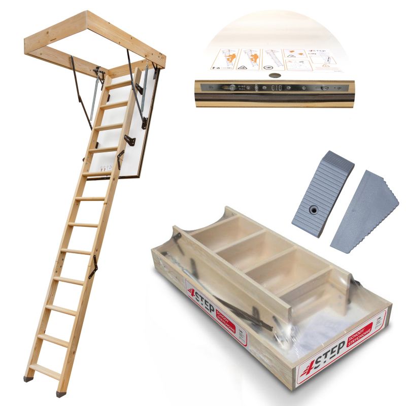Schody Strychowe 4STEP Greenline 110x70 1,05W/m2K 1szt.